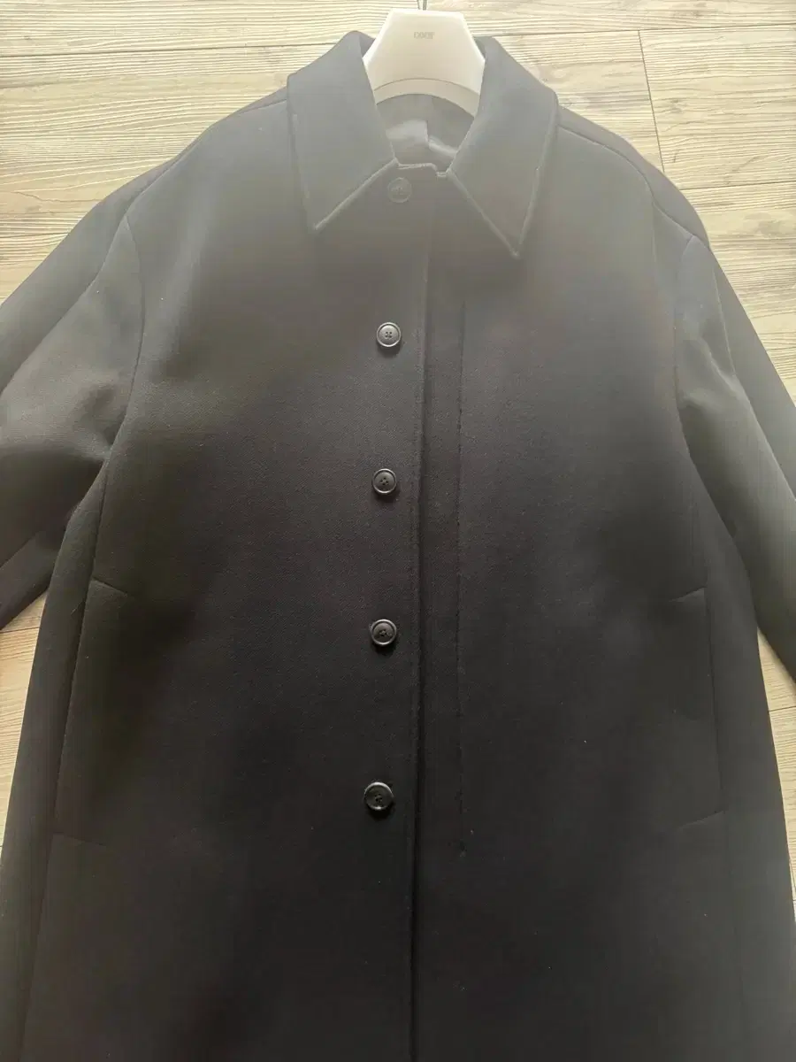 COOR | 쿠어 [Coeur] MTR Overfit Double Long Coat L in Mocha #쿠어